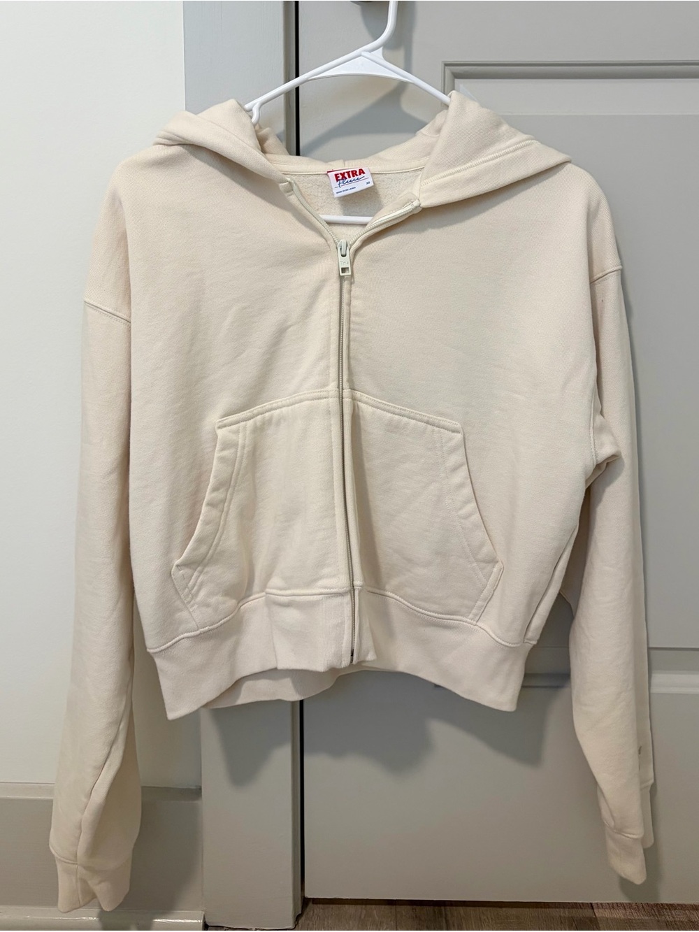 Aritzia TNA Extra Fleece Boyfriend Boxy Zip Hoodie